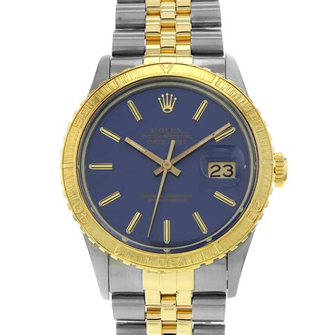 rolex 1625 blue dial|Rolex turn o graph value.